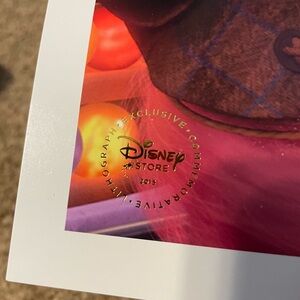 Disney Exclusive Commemorative Lithograph Inside Out 2015 - Set of 4